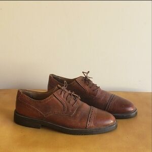 Dockers Stain Defender Men's Size 12 Brown Oxford Shoes